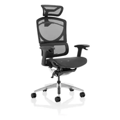 Ergo Click Plus Black Mesh with Headrest