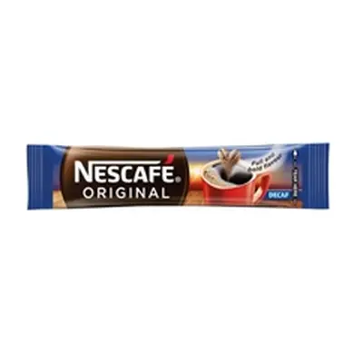 Nescafe Decaffeinated One Cup Sticks Coffee Sachets (200 Pack)