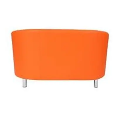 Tub Sofa With Metal Feet - Orange - OF2200ORML