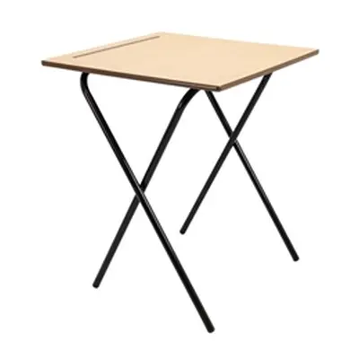 600 X 600 Folding Exam Desk 2 Pack - Economy