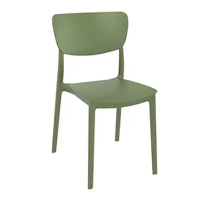 Monna Side Chair - Olive Green