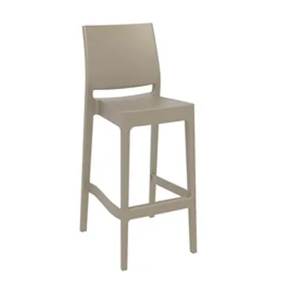 Maya 75 Bar Stool - Taupe