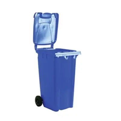 Wheelie Bin with 2 Wheels 120 Litre Blue 480x555x930mm 331106