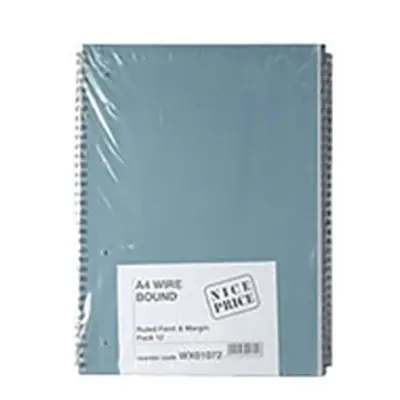 A4 Spiral Pad (12 Pack)