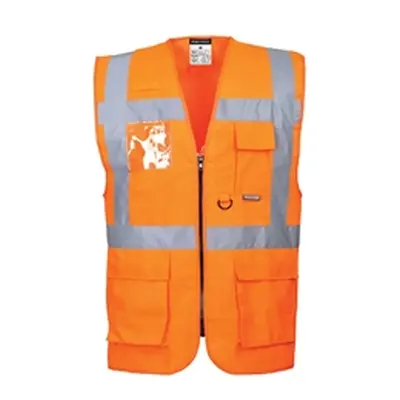 Berlin Executive Vest (Orange) 4XL