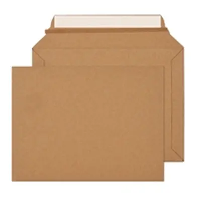 Blake Corrugated Wallet Envelope Peel and Seal 177x233mm Kraft Pack 30