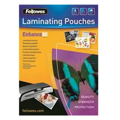 Fellowes A4 Enhance Laminating Pouches 160 Micron (25 Pack)