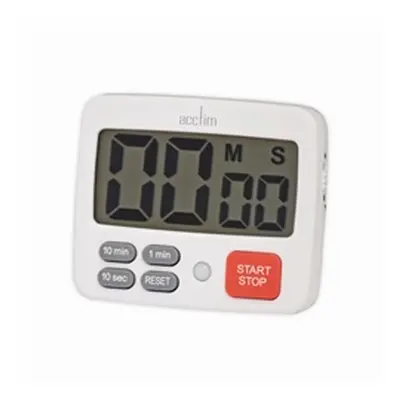 Acctim Easy LCD Timer with Digital Countdown White 55142