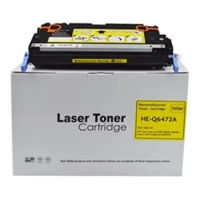 Alpa-Cartridge Reman HP Laserjet 3600 Yellow Toner Q6472A