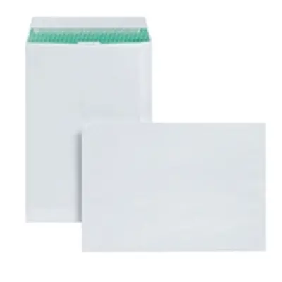 Basildon Bond C4 Envelopes Pocket Peel and Seal 120gsm White (50 Pack)