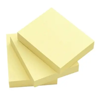 Q-Connect Quick Notes 51x76mm Yellow (Pack of 12) KF10501