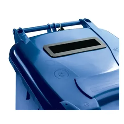 Confidential Waste Wheelie Bin 140 Litre Blue