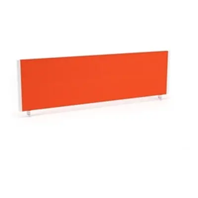 Impulse/Evolve Plus Bench Screen 1400 Tabasco Orange White Frame