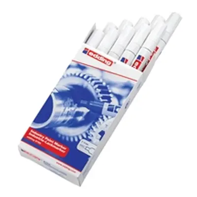 Edding 8750 Industry Paint Marker Bullet Tip (Pack of 10) White