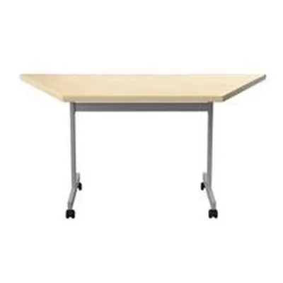 Allegro Tilting Table 1600x800 Silver/Maple Top Ref OETT1680TRAPSVMA