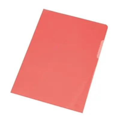 Q-Connect Cut Flush Folder A4 Red (Pack of 100) Ref KF01485