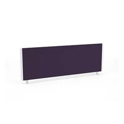 Impulse/Evolve Plus Bench Screen 1200 Bespoke Tansy Purple White Frame