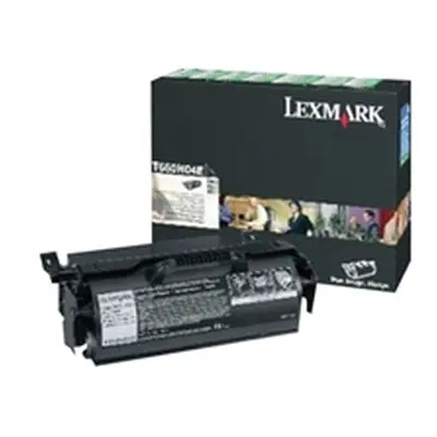 Lexmark Black High Yield Return Program Print Cartridge Yield T650H04E