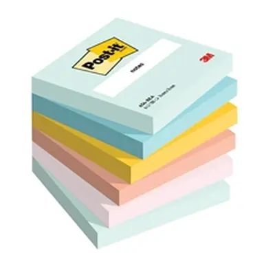 Post-it® Notes Beachside 76mm x 76mm Pk6