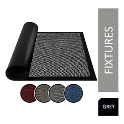 Fixtures Barrier Floor Mat 80cm x 160cm Grey