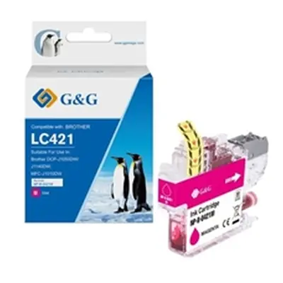 Alpa-Cartridge Compatible Brother LC421M Magenta Ink Cartridge