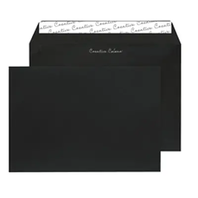 C5 Wallet Envelope Peel and Seal 120gsm Jet Black (250 Pack) 314