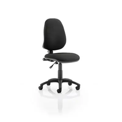 Eclipse I Lever Task Operator Chair Black Without Arms