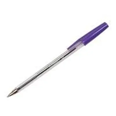 Q-Connect Ballpoint Pen Medium Violet (Pack of 50) - KF11497