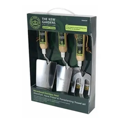 Kew Gardens [Spear & Jackson} S/S Fork & Trowel 3 Piece Set