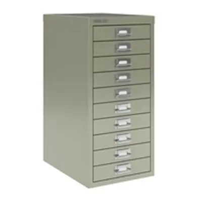 Qube by Bisley Multidrawer 29/10 NL Goose Grey