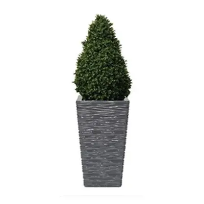 Fixtures Glaze Wave LARGE Planter {Grey}