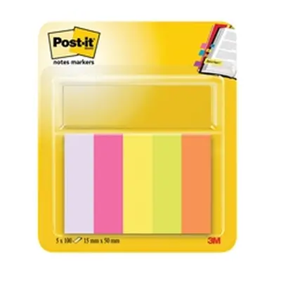 Post-it Page Markers Assorted (500 Pack) 670-5