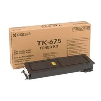 Kyocera TK-675 (Yield: 20,000 Pages) Black Toner Cartridge