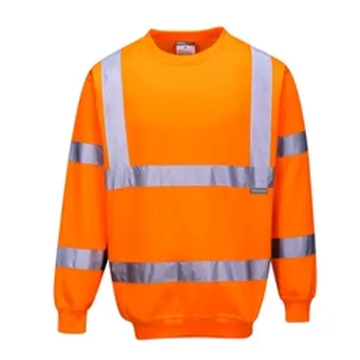 Hi-Vis Sweatshirt (Orange) 4XL