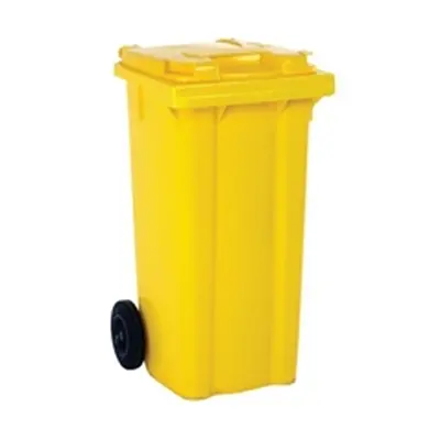 Wheelie Bin 240 Litre Yellow (W580xD740xH1070mm) 331193