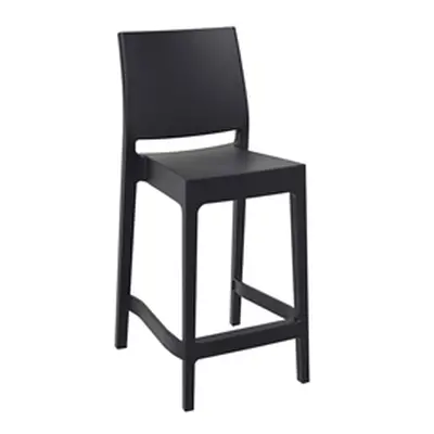 Maya 65 Bar Stool - Black