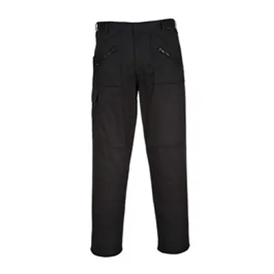 Mens Action Trousers Black, 26, Regular