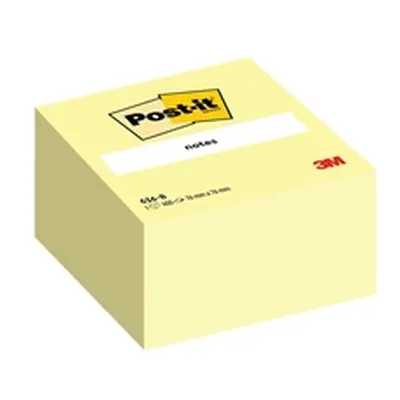 Post-it Note Cube 76 x 76mm Canary Yellow