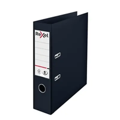 Rexel Choices 75mm Lever Arch File Polypropylene A4 Black