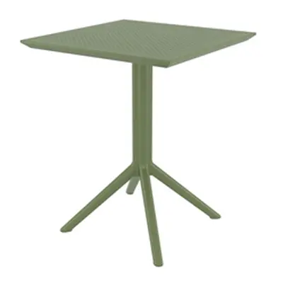 Folding Sky Table - 60X60 Square - Olive Green