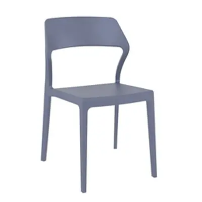 Snow Side Chair - Dark Grey