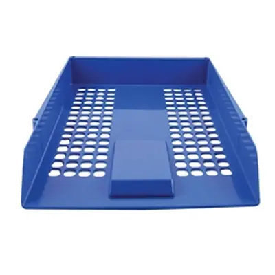 Q-Connect Letter Tray Blue CP159KFBLU Ref KF10052