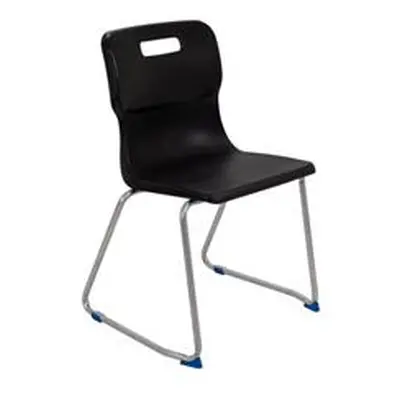 Titan Skid Base Chair Size 6 - 460mm Seat Height - Black - T26-BK