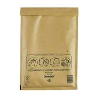 Mail Lite Bubble Postal Bag Gold F3-220x330 Pack of 50 101098095