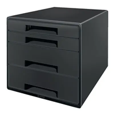 Leitz Recycle 4 Drawer Cabinet Black 53720095