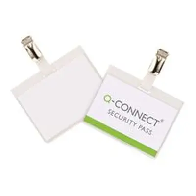 Q-Connect Security Badge 60x90mm (Pack of 25) Ref KF01562