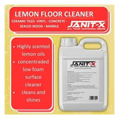 Janit-X Professional Bio Lemon Floor Cleaner Gel 5 Litre - PACK (2)