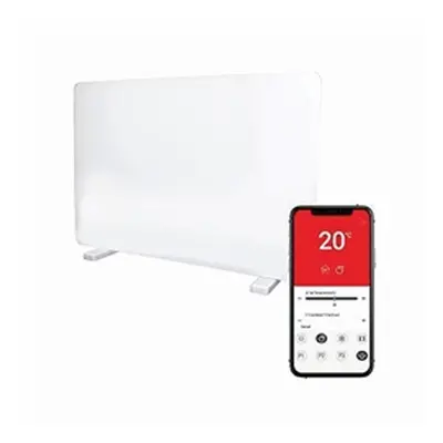 Igenix 2000W Smart Glass Panel Heater White IG9521WIFI