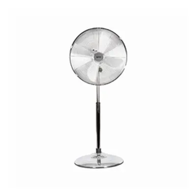 Igenix 16 Inch Pedestal Fan 3 Speed Chrome DF1660