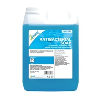 2Work Antibacterial Soap 5 Litres 2W07295